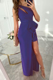 Sexy Oblique Shoulder Dress Multi Color Dress