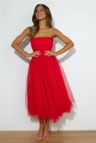 Women's multi color party dress with a bra mesh dress