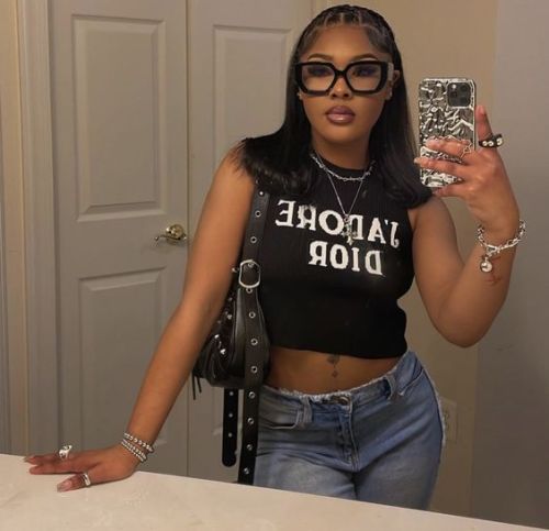 Sexy Sports Versatile Printed Letter T-shirt