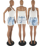 Positioning printed dress