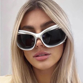 Personalized Funny Hedgehog Sunglasses for Men and Women Exaggerate Colorful Large Frame Sunglasses
