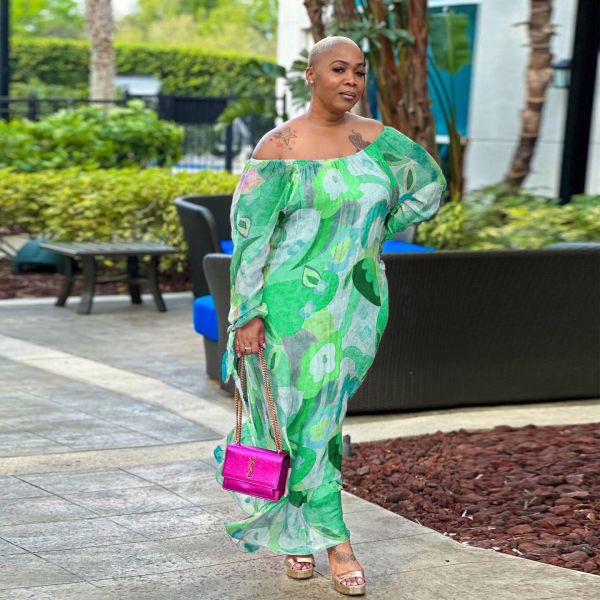 Sexy slim fitting printed dress