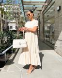 Loose and Slim French Lazy Knit Dress