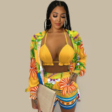 Sexy Summer Print 3-piece Set