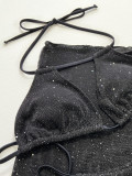 Women's split swimsuit
