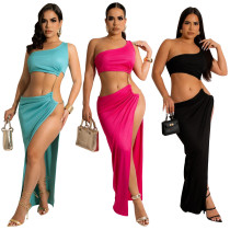 Sexy Wrapped Chest Split Open Waist Back Dress Sexy Wrapped Chest Split Open Waist Back Dress