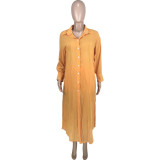 Women's Fashion Button Split Casual Sexy Perspective Sunscreen Coat Shorts Two Piece Set