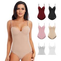 One Piece Bodysuit Full Body Reinforced Bodysuit Slim Fit Underwear Shaping Tight Fit
