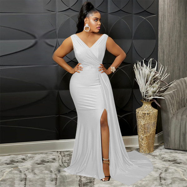 Women's Prom Dress Evening Dress Elegant Sexy Floor Sweeping Dress