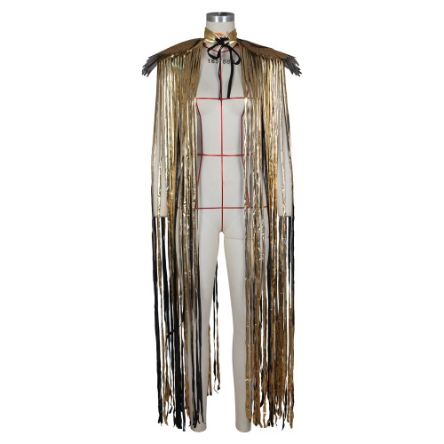 Women's personalized sequin wing tassel shawl