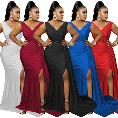 Women's Prom Dress Evening Dress Elegant Sexy Floor Sweeping Dress