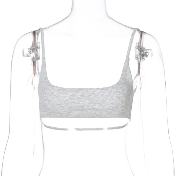 Fashion Street Shoot Sports Short Bra Strap Top