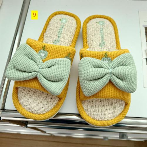 Linen Home Thick Bottom Bathroom Anti slip Slippers