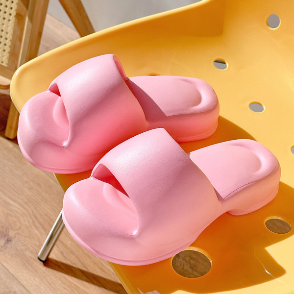 Women's shoes with thick soles, lightweight casual style slippers, cross-border women's foot feeling slippers