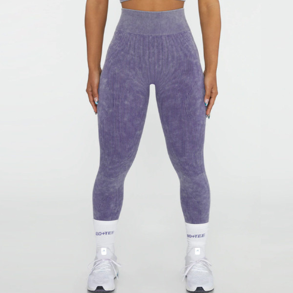 Sandwash Seamless Yoga Set Sports Bra Yoga Tank Top Short Sleeve Fitness Suit Hip Lift High Waist Yoga Pants Set
