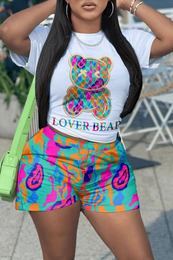 Fashion women's printed set