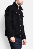 Perforated Jean jacket