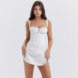 Slim Fit Basic Strap Hanging Dress