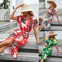 Closed fit single breasted dress