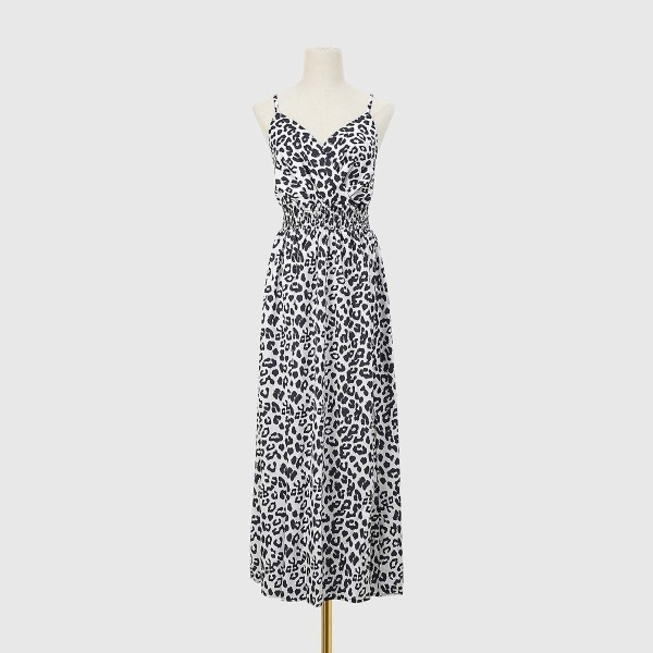 Leopard print Slip dress