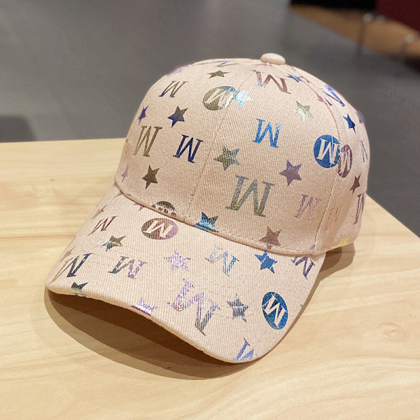 Letter Baseball cap spring fashion graffiti cap summer Sun hat