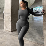 Slim Fit High Elasticity Sports Yoga Pant Set