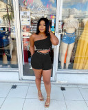 Sexy tight sports shorts set