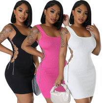 Slim Fit Tank Top Skirt Fashion Casual Skirt Slim Fit Tank Top Skirt Fashion Casual Skirt