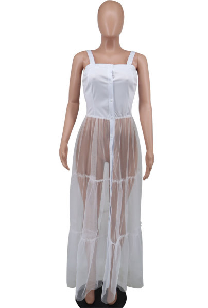 Women's high-end skirt casual dress Slip dress