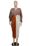 Women's long sleeved dress