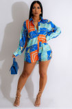 Long sleeved fashion set of two pieces