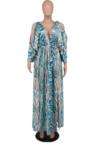 Women's sleeveless dress large slit French Slip dress