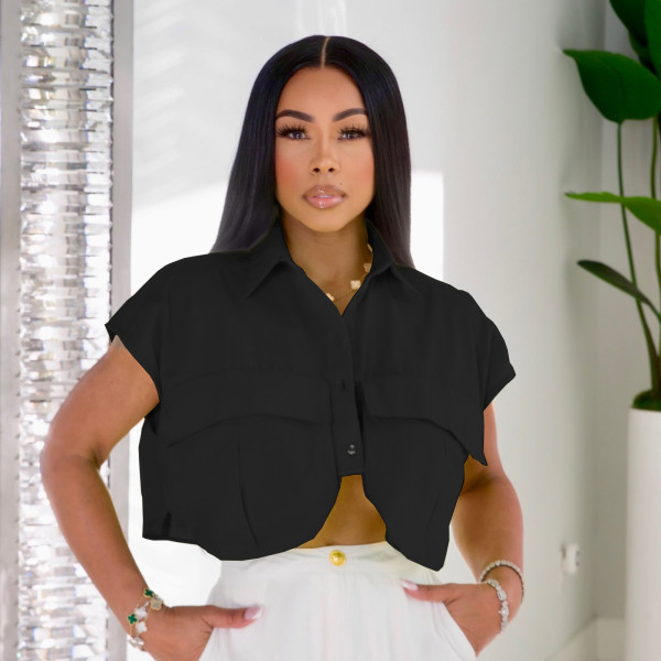 Work bag sexy short shirt