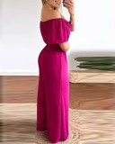 Women's V-neck versatile work pants with a straight fit and waistband