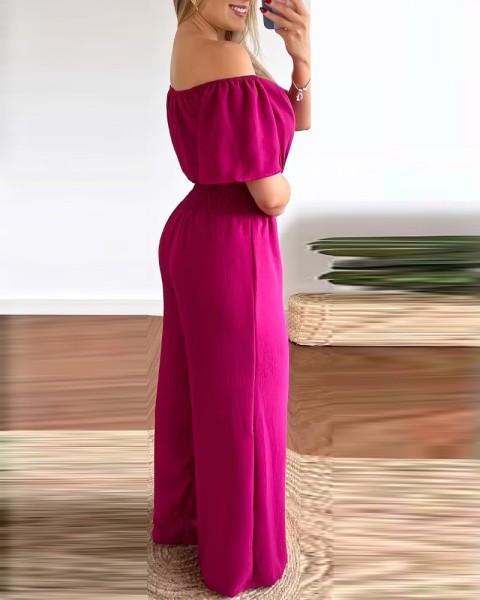 Women's V-neck versatile work pants with a straight fit and waistband