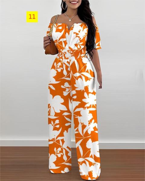 Women's V-neck versatile work pants with a straight fit and waistband