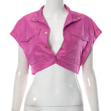 Casual pocket top