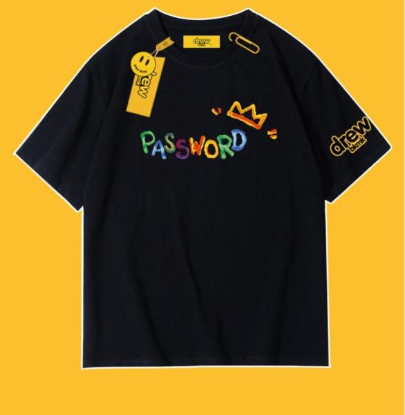 Smiling Face T-shirt Short Sleeve