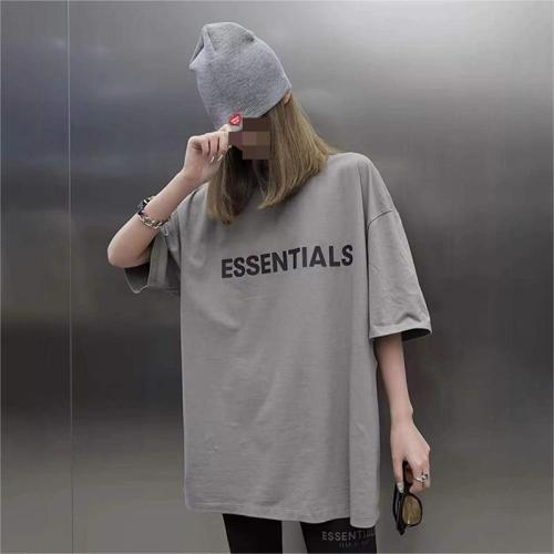 Double Thread Letter Short Sleeve Men's High Street Trendy T-shirt