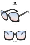 T-shaped square sunglasses 2023 new Sunglasses retro sunglasses cross-border fashion street photo show