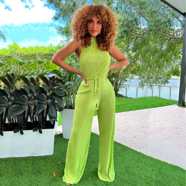 Women's Sexy Fashion Women's Pleated Jumpsuit