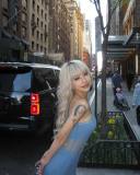 2023 One Shoulder Slim Beach Resort Sexy Long Dress Knitted Hollow out Long Dress Cover Up Summer Girl