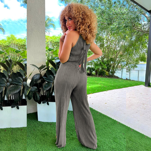 Women's Sexy Fashion Women's Pleated Jumpsuit