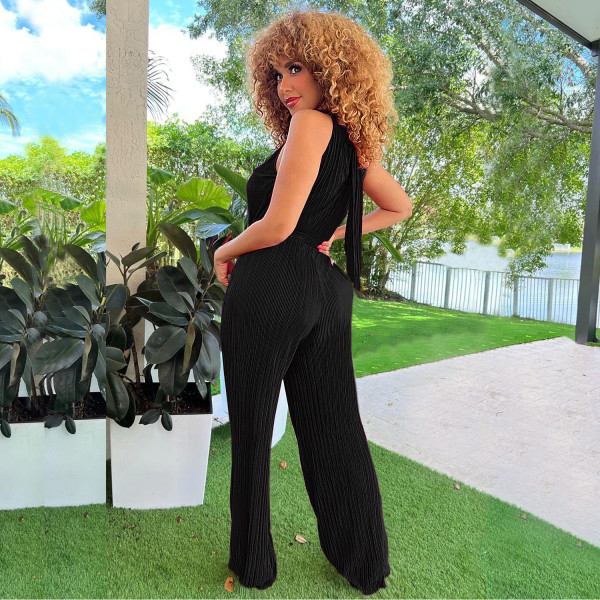 Women's Sexy Fashion Women's Pleated Jumpsuit