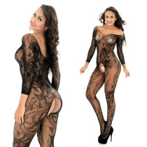 Long sleeve dragon flower one-piece mesh Pantyhose Long sleeve dragon flower one-piece mesh Pantyhose