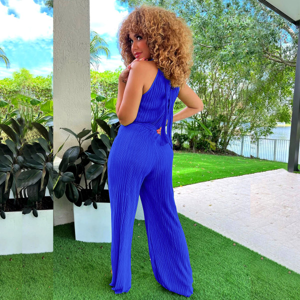 Women's Sexy Fashion Women's Pleated Jumpsuit