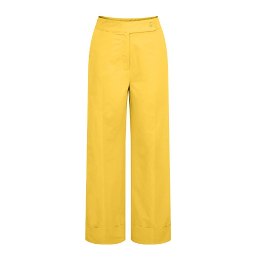 Casual wide leg fashionable style pants