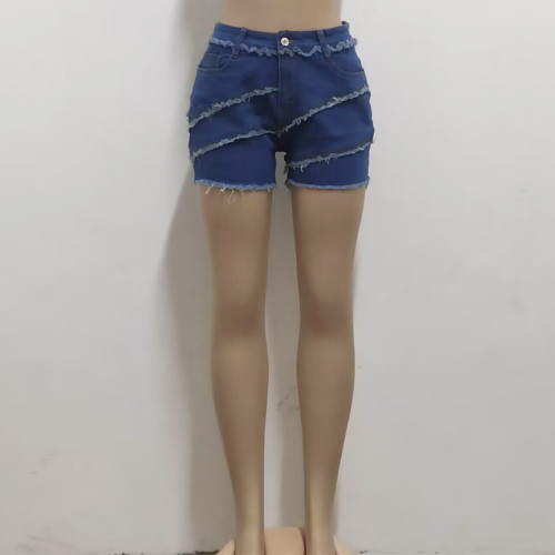 Fashion Versatile Slim Fit Stretch Denim Capris
