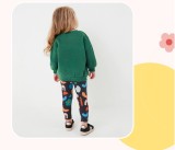 Girls' Set Long Sleeve Children's Sweater Set Casual Cute Girls' Set