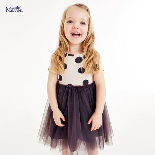 Children's cute breathable mesh girl's dress